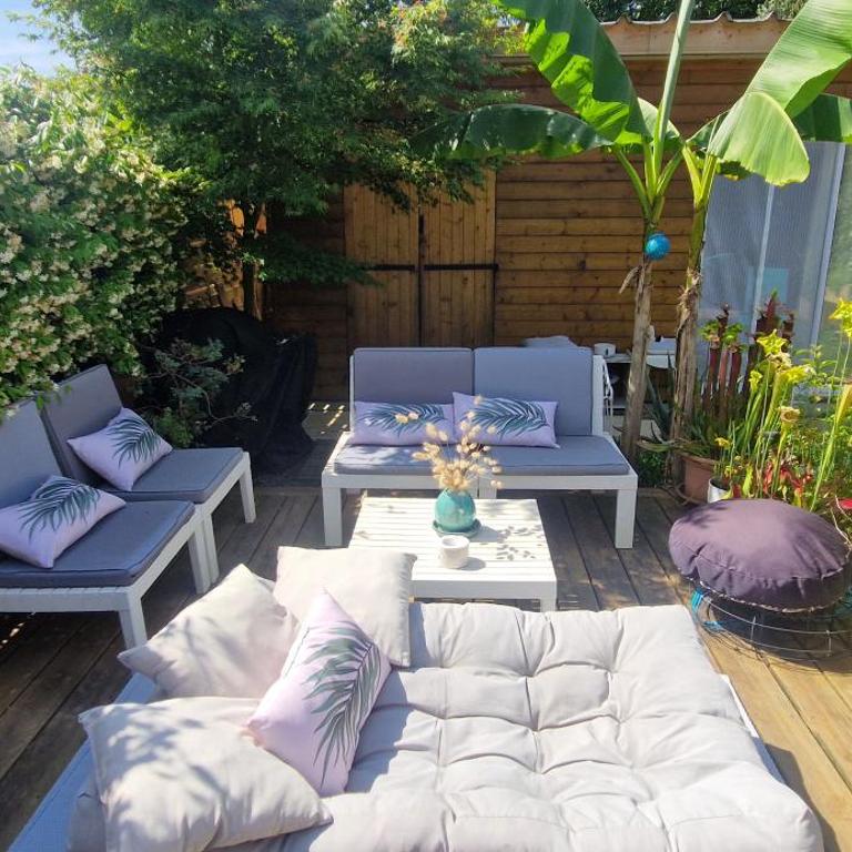 Villa patio d'artiste - Two-Bedroom House - 7