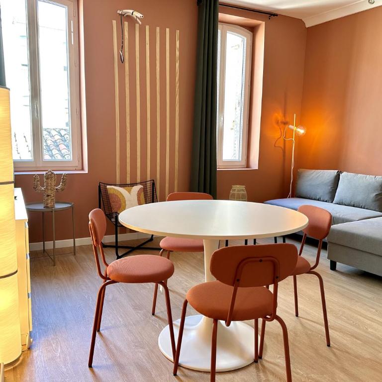 Appart cosy climatisé au cœur de la ville - One-Bedroom Apartment - 8