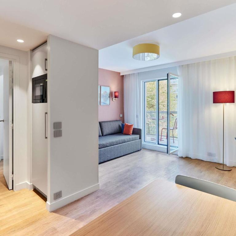Aparthotel Adagio Paris Boulogne - Appartement 1 Chambre Supérieur avec Balcon - 1