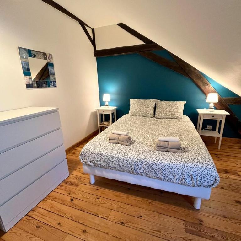 T2 Amboise Climatisé avec vue sur le Château Royal - Superior Apartment mit Stadtblick - 15
