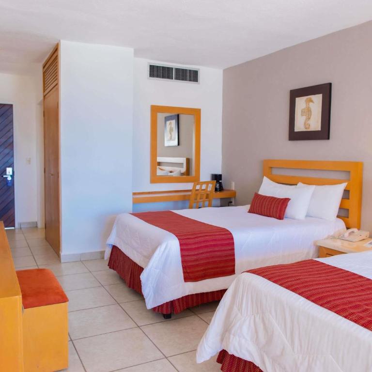 Marival Emotions Resort & Suites Riviera Nayarit by Mercure - Resort Club Double Room with Two Double Beds and Bath Tub - Balcony - 2
