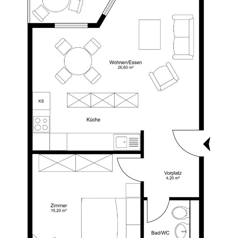 Chesa Cravunera 29 - Apartment mit Blick auf die Berge - 11