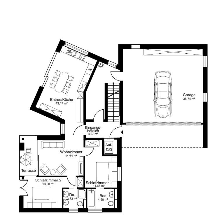 Chesa Piol - Apartment mit Seeblick - 18