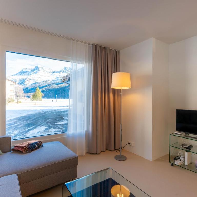 Chesa Lagrev 3 - Apartment mit Blick auf die Berge - 10