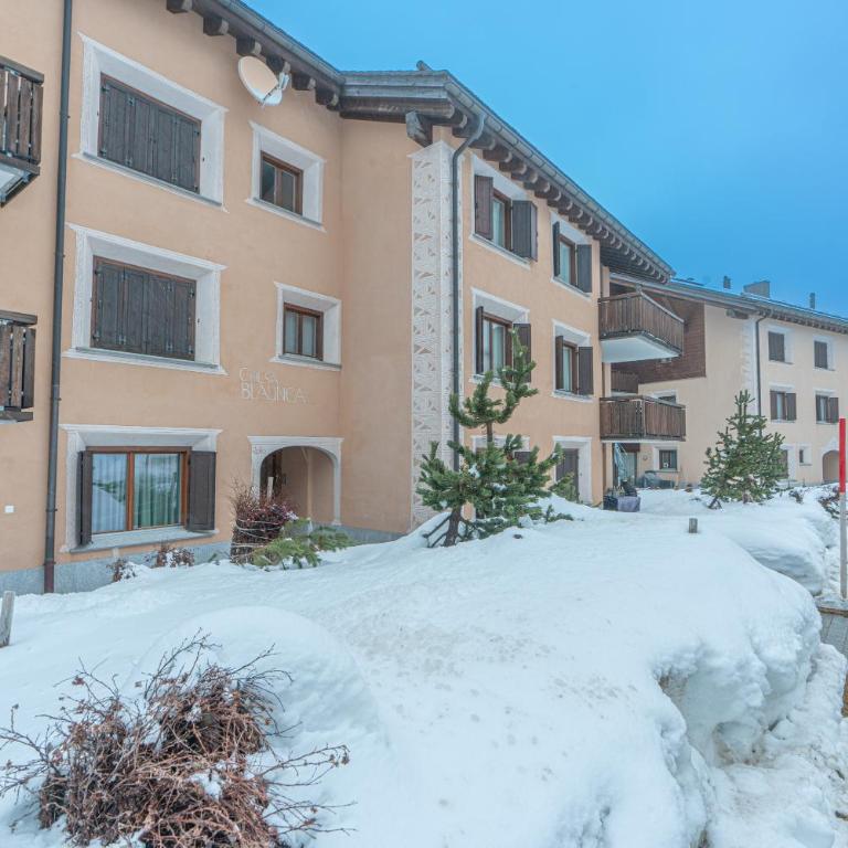 Chesa Blaunca B4 - Apartment mit Blick auf die Berge - 16