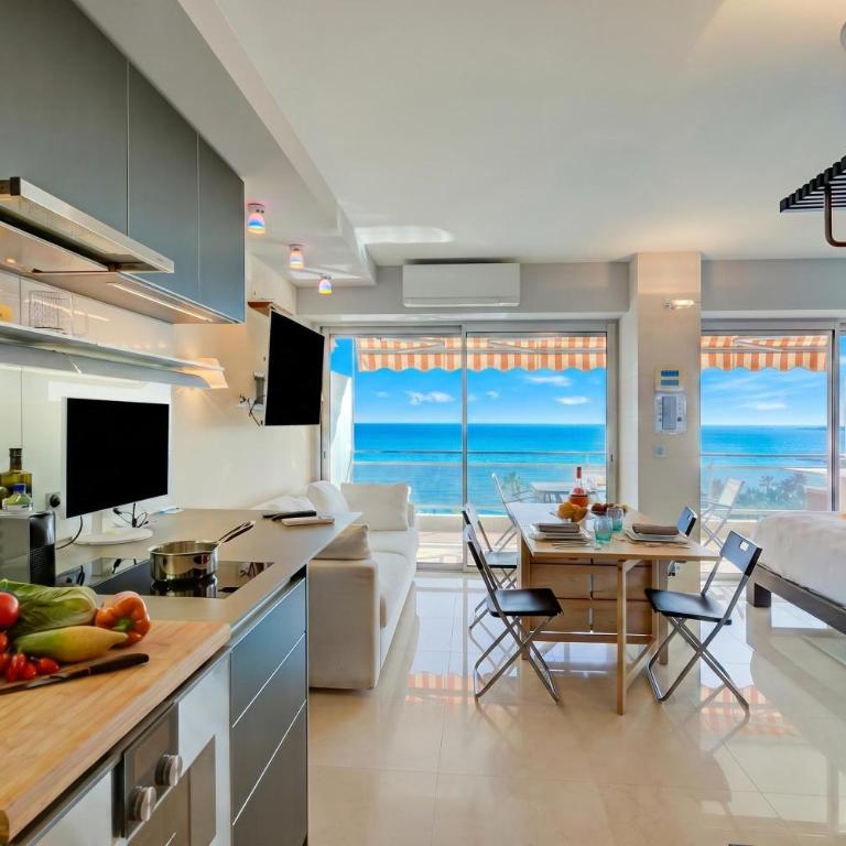 Studio sea view - Swimming pool & Terrace - Happy Rentals - Studio avec Terrasse - 11