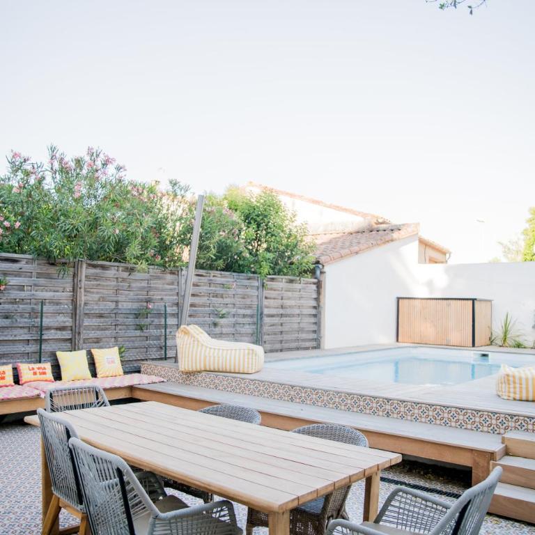 Maison Nomade piscine privée, parking et clim - Haus mit 3 Schlafzimmern - 20