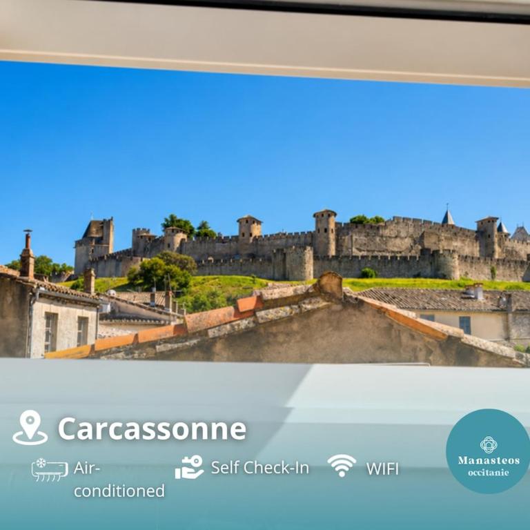 Belle vue médiévale ,climatisé,parking -CB - Appartamento con 2 Camere da Letto - 1