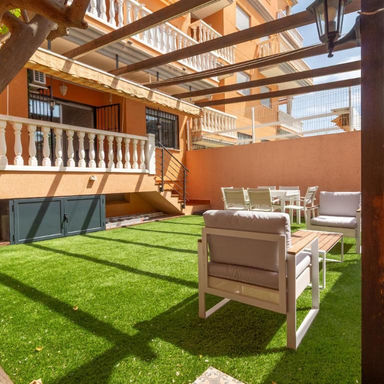 Global Vacacional, planta baja con gran terraza y urbanizacion con piscina - Appartement - Rez-de-Chaussée - 3