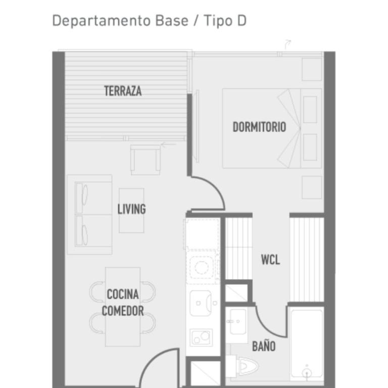4 personas, moderno, cercano a malls y outlet - Apartamento de 1 dormitorio - 8
