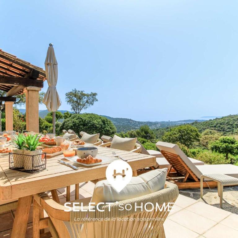 SELECTsoHOME - Vue mer, piscine, 10p - Provence - VILLA BELLA VISTA - Villa avec Piscine Privée - 19