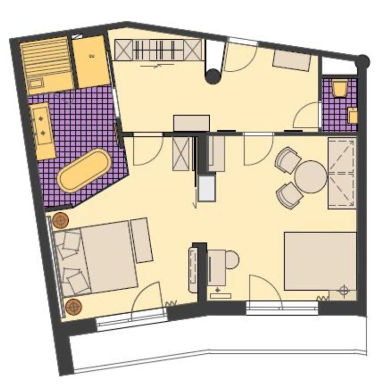 Superior Hotel Schneider Ski-in & Ski-out - Familiensuite mit Sauna - 1