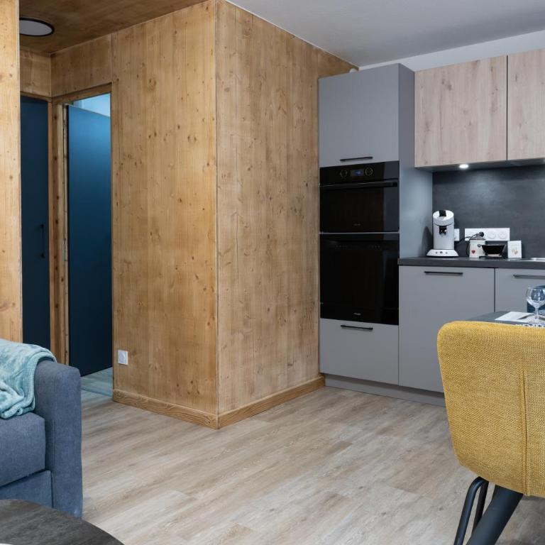 11 Appartements LE CHALET DU PLESSIS de 2 à 10 personnes au cœur du village - Studio - 6