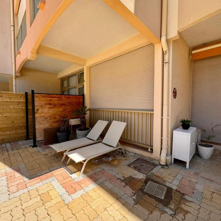 Le Refuge du Roy swimming pool, air conditioning, beach within walking distance - Apartment mit 3 Schlafzimmern - 23