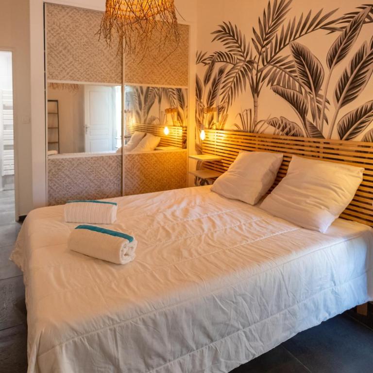 Le Refuge du Roy swimming pool, air conditioning, beach within walking distance - Apartment mit 3 Schlafzimmern - 34