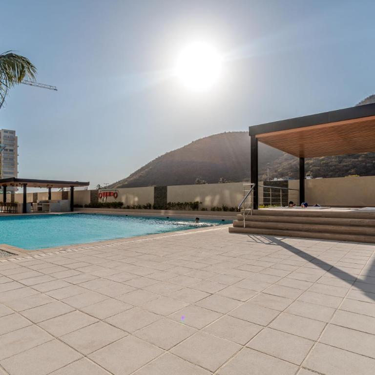 Apto moderno de lujo 2 hab con balcón cerca al mar - Two-Bedroom Apartment - 24