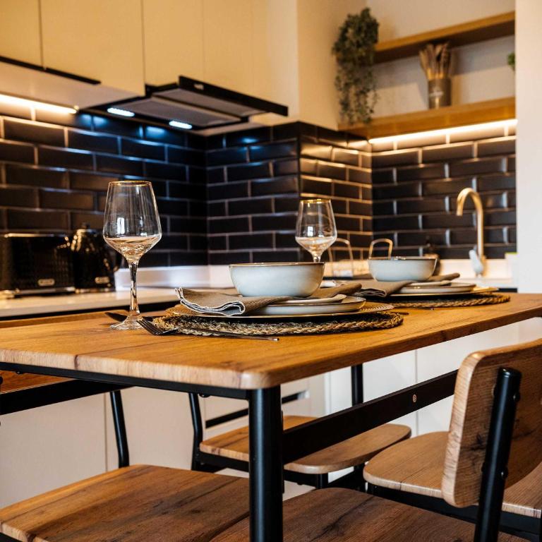 Chic 1BR in Nunoa Cozy Balcony Pool Access - Apartamento - 8