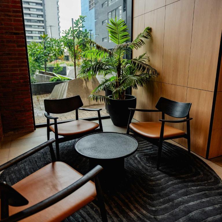 Chic 1BR in Nunoa Cozy Balcony Pool Access - Apartamento - 31
