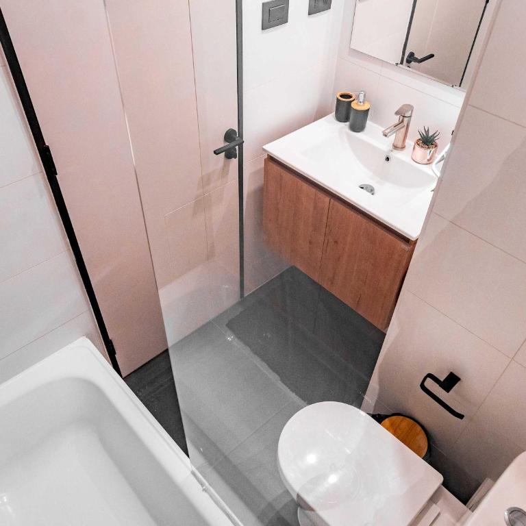 1BR Cozy Nunoa Apt Balcony Modern Comforts - Apartamento - 18