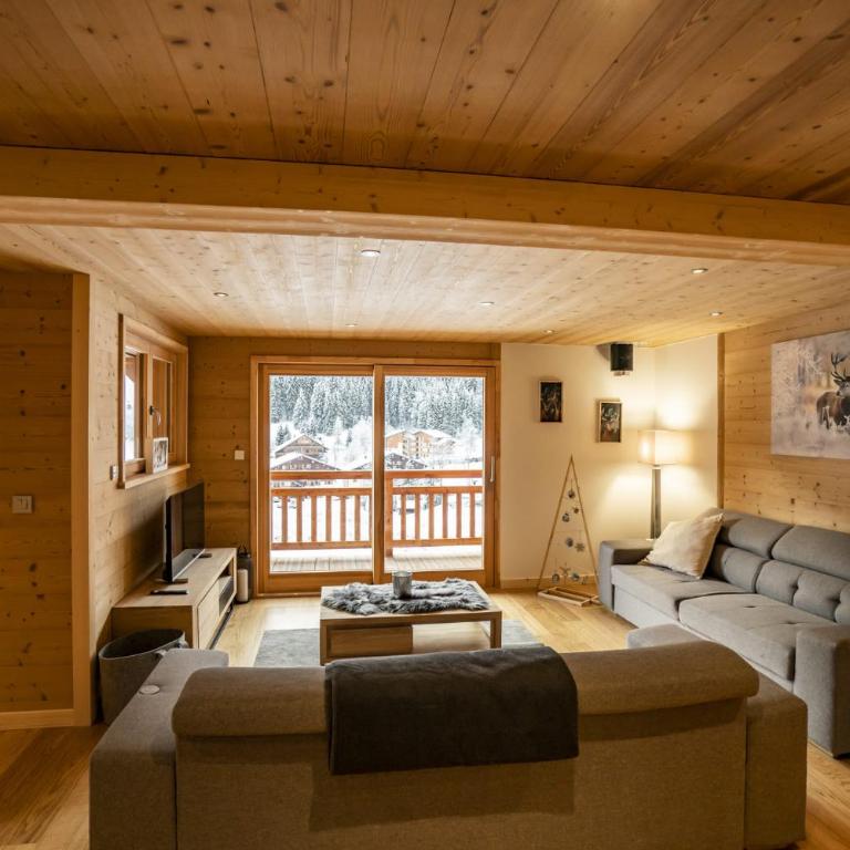 Chalet la Fontaine, Appartement E1 - 9 personnes - Châtel Réservation - Appartement - 9