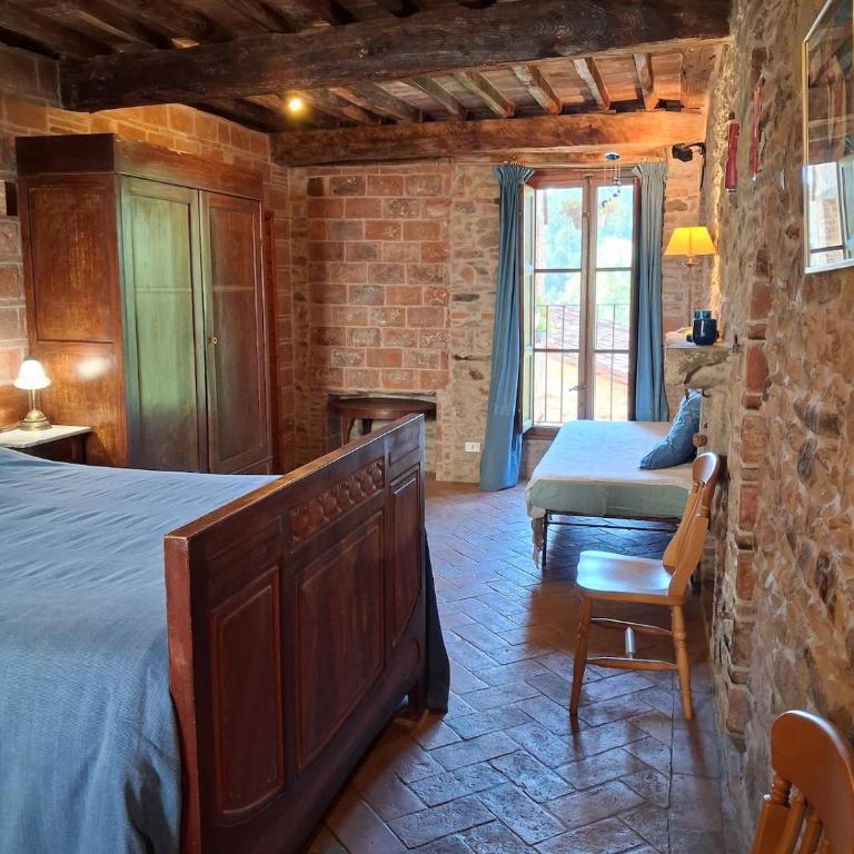 Locanda del Capo - Zimmer mit Kingsize-Bett und Bergblick - 28