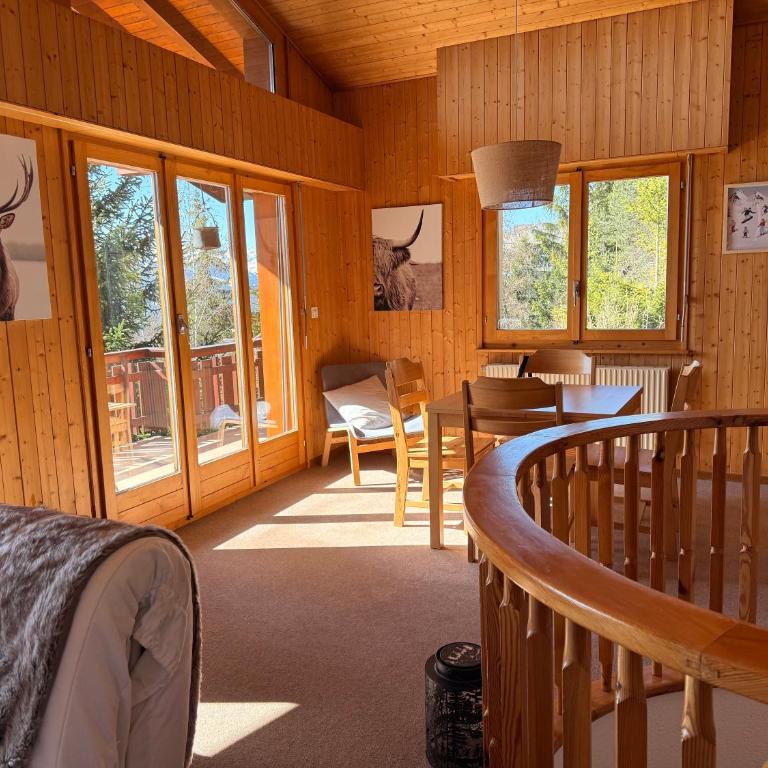 Chalet L'Arzette à Anzère à 2 pas du centre avec magnifique vue sur les montagnes - Chalet mit 3 Schlafzimmern - 1