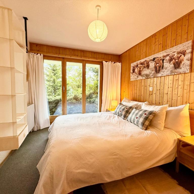 Chalet L'Arzette à Anzère à 2 pas du centre avec magnifique vue sur les montagnes - Chalet mit 3 Schlafzimmern - 4