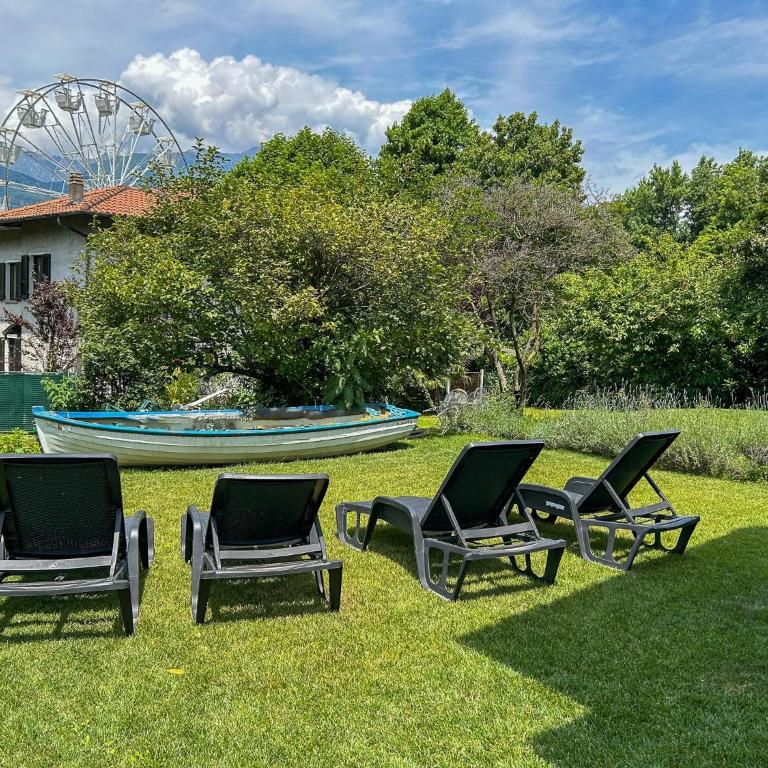I LAGHEE casette BREVA e TIVANO Lakeside Garden Bike&Boat&Scooter Lake Como - Townhouse - 33