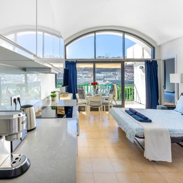 Modern Sea View Apartment Near Beach & Pool Puerto Rico - One-Bedroom Apartment - 16