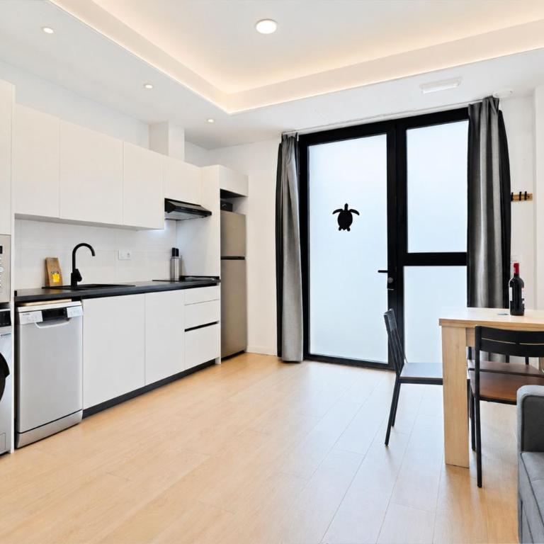 Tortuga - Entire Apt - Near Beach and Stadium by Río Turia Apartments - One-Bedroom Apartment - 3