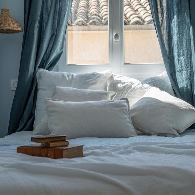 Lou Jauno - Toiture-terrasse plein sud et charme, 5ème, Aix centre - Apartment mit 2 Schlafzimmern - 26