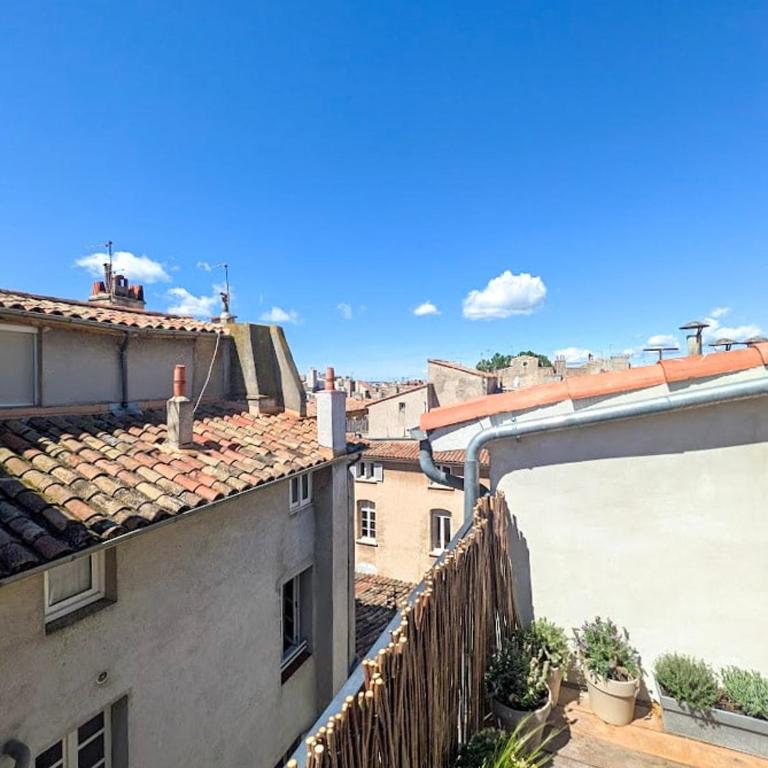 Lou Jauno - Toiture-terrasse plein sud et charme, 5ème, Aix centre - Apartment mit 2 Schlafzimmern - 33