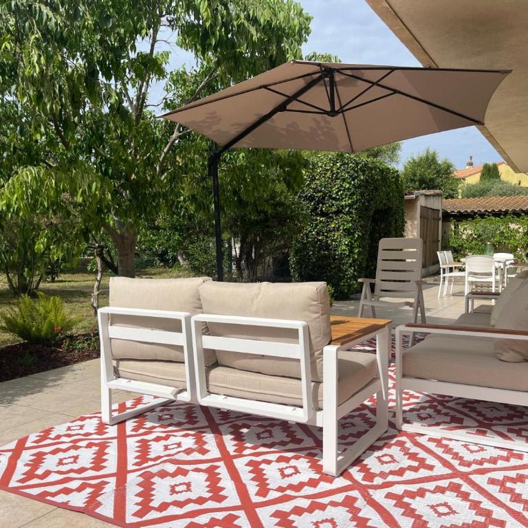 Logement climatisé avec immense terrasse pour 4 personnes - Appartement 2 Chambres - 13