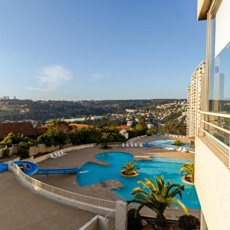 Amplio departamento en Reñaca excelente ubicación y piscinas - Apartamento de 3 dormitorios - 7