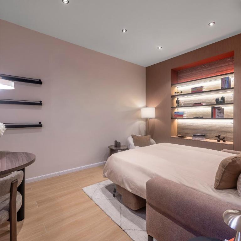 Home cinema - Walking distance to Monaco - Wi-Fi - AC - One-Bedroom Apartment - 11