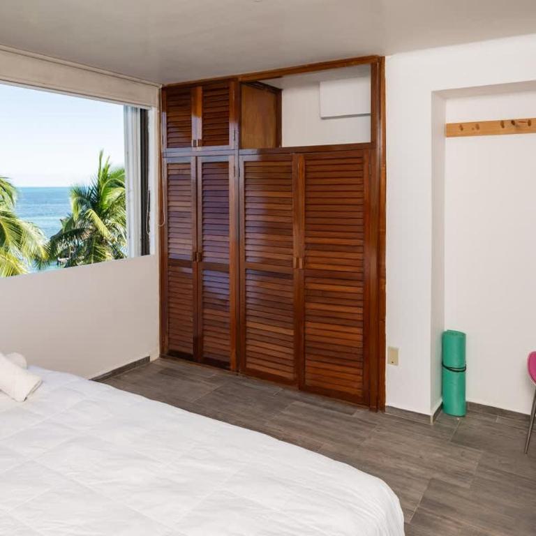 Departamentos frente al mar en Puerto Juarez - Studio Apartment with Sea View - 9