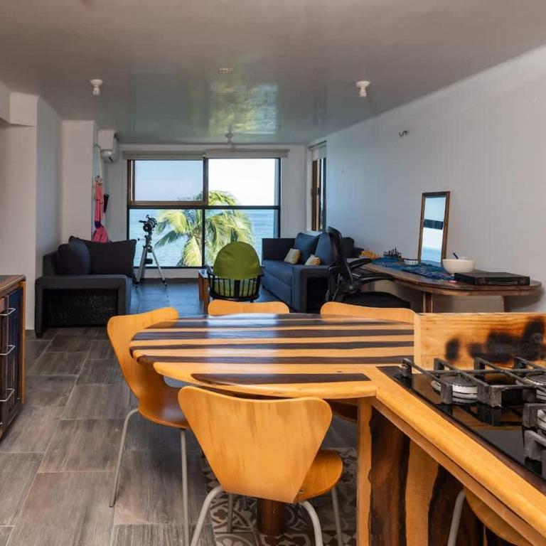 Departamentos frente al mar en Puerto Juarez - Studio Apartment with Sea View - 11