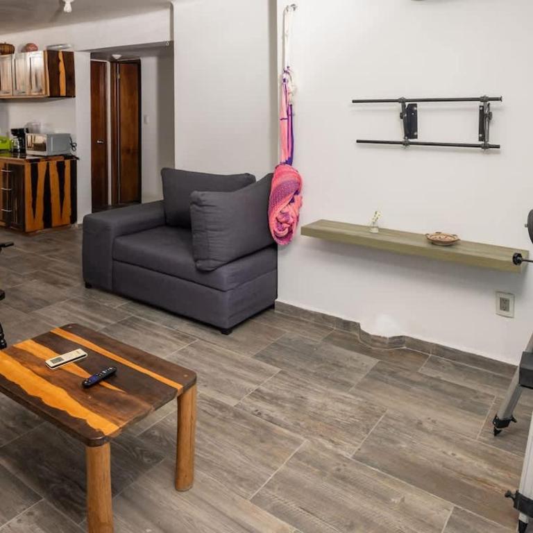 Departamentos frente al mar en Puerto Juarez - Studio Apartment with Sea View - 17
