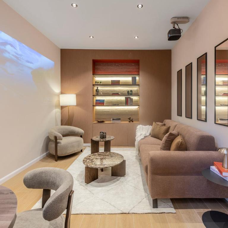 Home cinema - Walking distance to Monaco - Wi-Fi - AC - One-Bedroom Apartment - 5