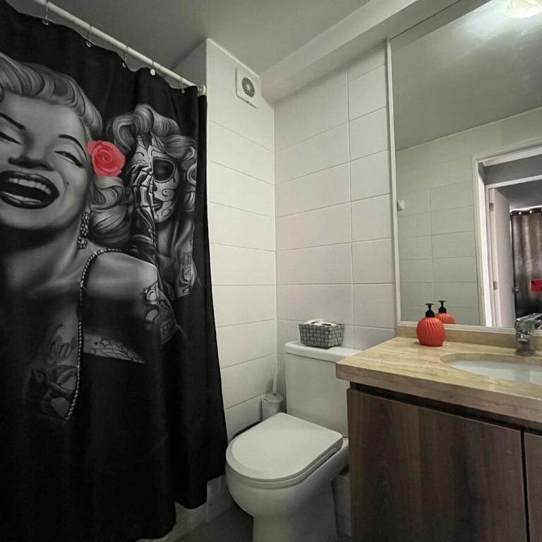 Depto 2 habitaciones, cerca de metro ñuble - Apartamento de 2 dormitorios - 55