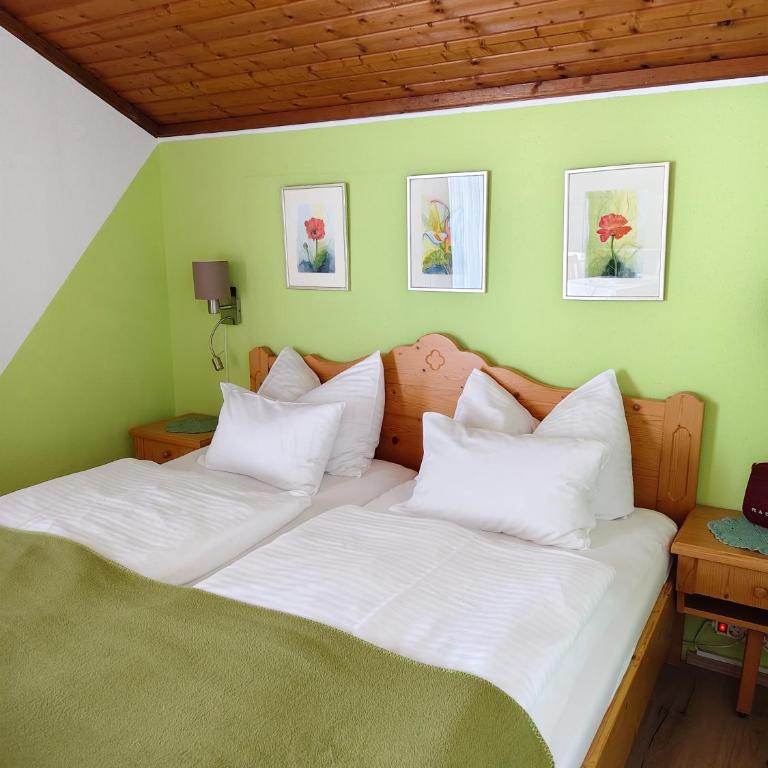 Blumenpension Strauss - Ferienwohnungen - Studio mit Balkon - 1