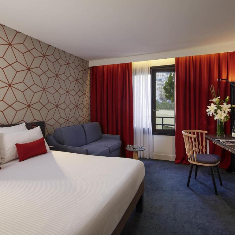 Novotel Paris Les Halles - Chambre Lit Queen-Size Exécutive avec Canapé-Lit Double - 1