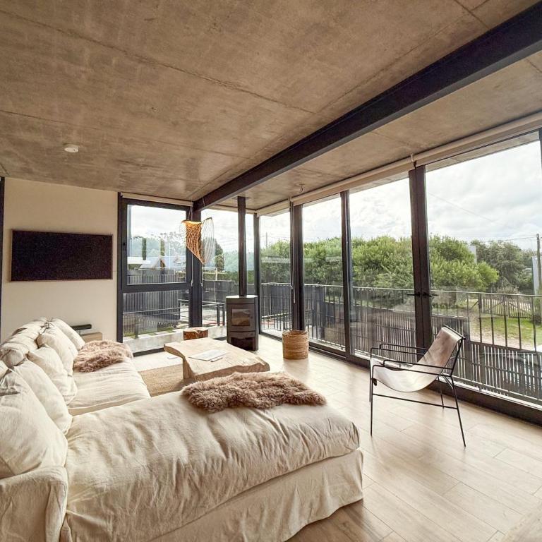 Depto Bosque - Depto a una cuadra de Luna Roja, Chapa con parrilla y terraza - Hola Sur - Apartamento de 2 dormitorios - 1