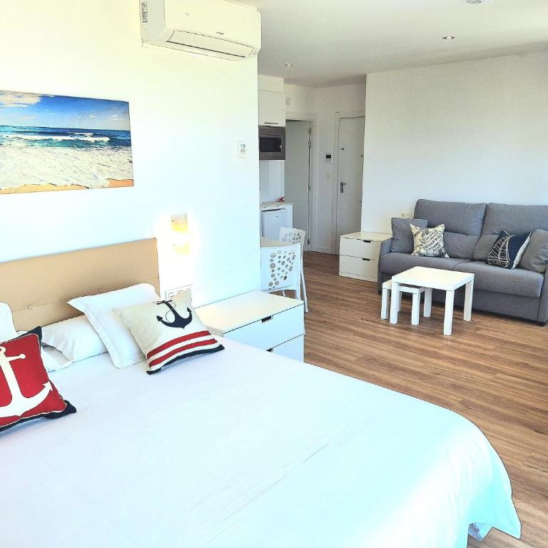 O Grove centro puerto parking - Studio with Sea View - 4