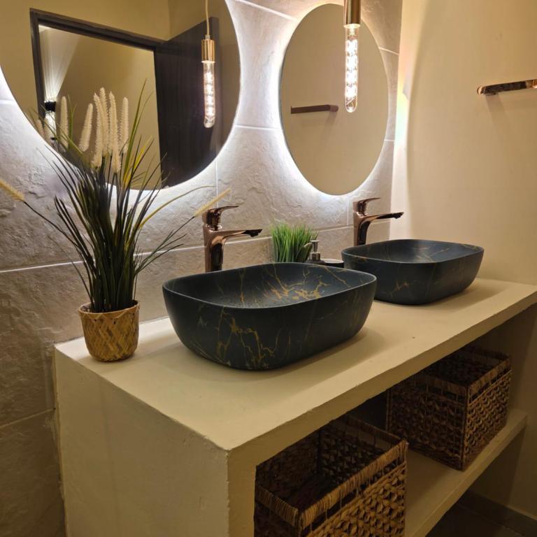 suite campestre parejas con ac y piscina privada - Villa de 1 dormitorio - 10