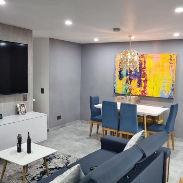 3br apt AC with pool gym sauna, Bbq 10 min Poblado - Apartamento de 3 dormitorios - 1