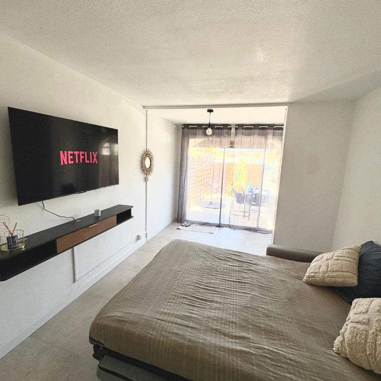 Appartement à 1 min de la plage, parking inclus - Apartment mit 1 Schlafzimmer - 9