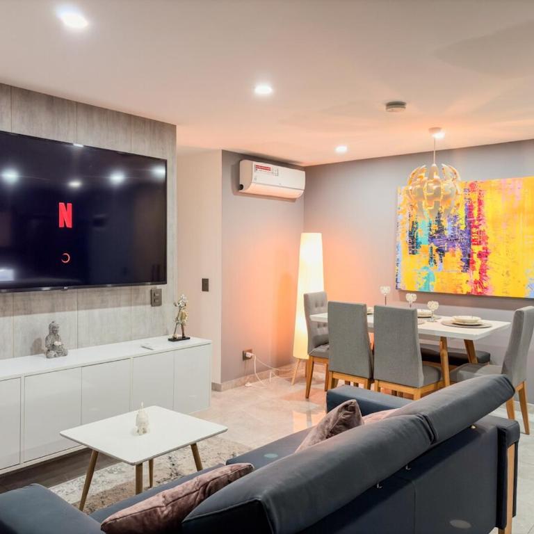 3br apt AC with pool gym sauna, Bbq 10 min Poblado - Apartamento de 3 dormitorios - 23