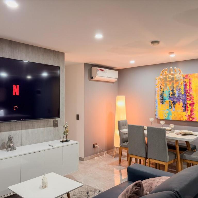 3br apt AC with pool gym sauna, Bbq 10 min Poblado - Apartamento de 3 dormitorios - 36