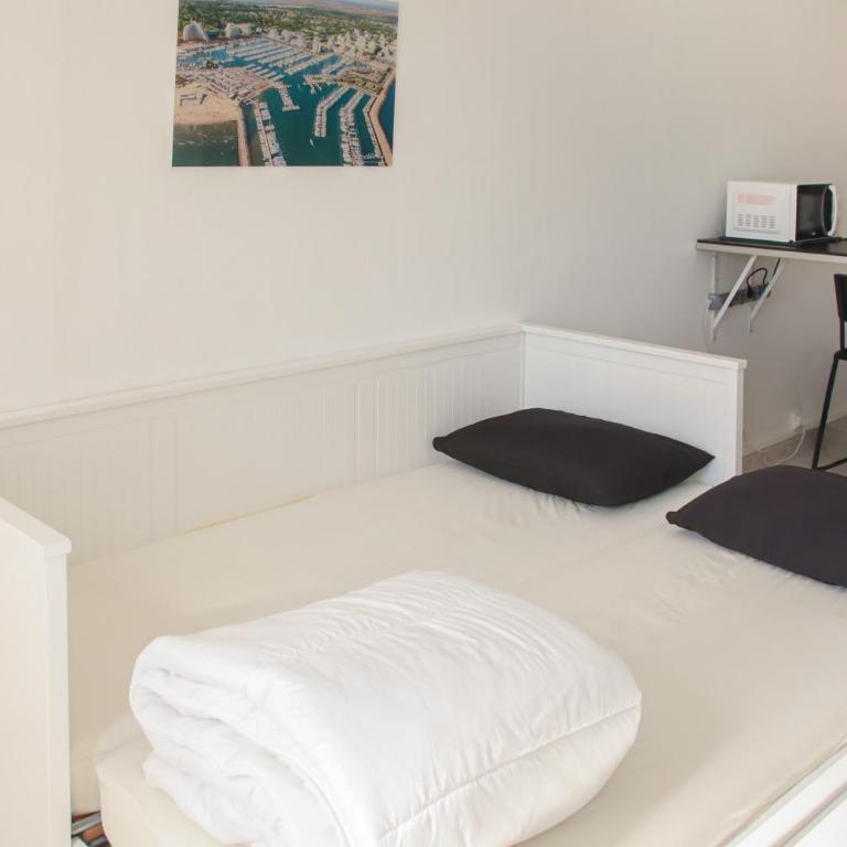 À 400m de la mer, 36m2, lumineux, calme en centre-ville - Apartment mit 1 Schlafzimmer – Nichtraucher - 6